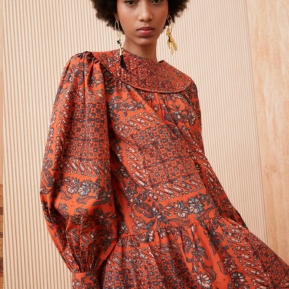 Ulla Johnson Ria Dress - Clementine - Picture 3 of 3